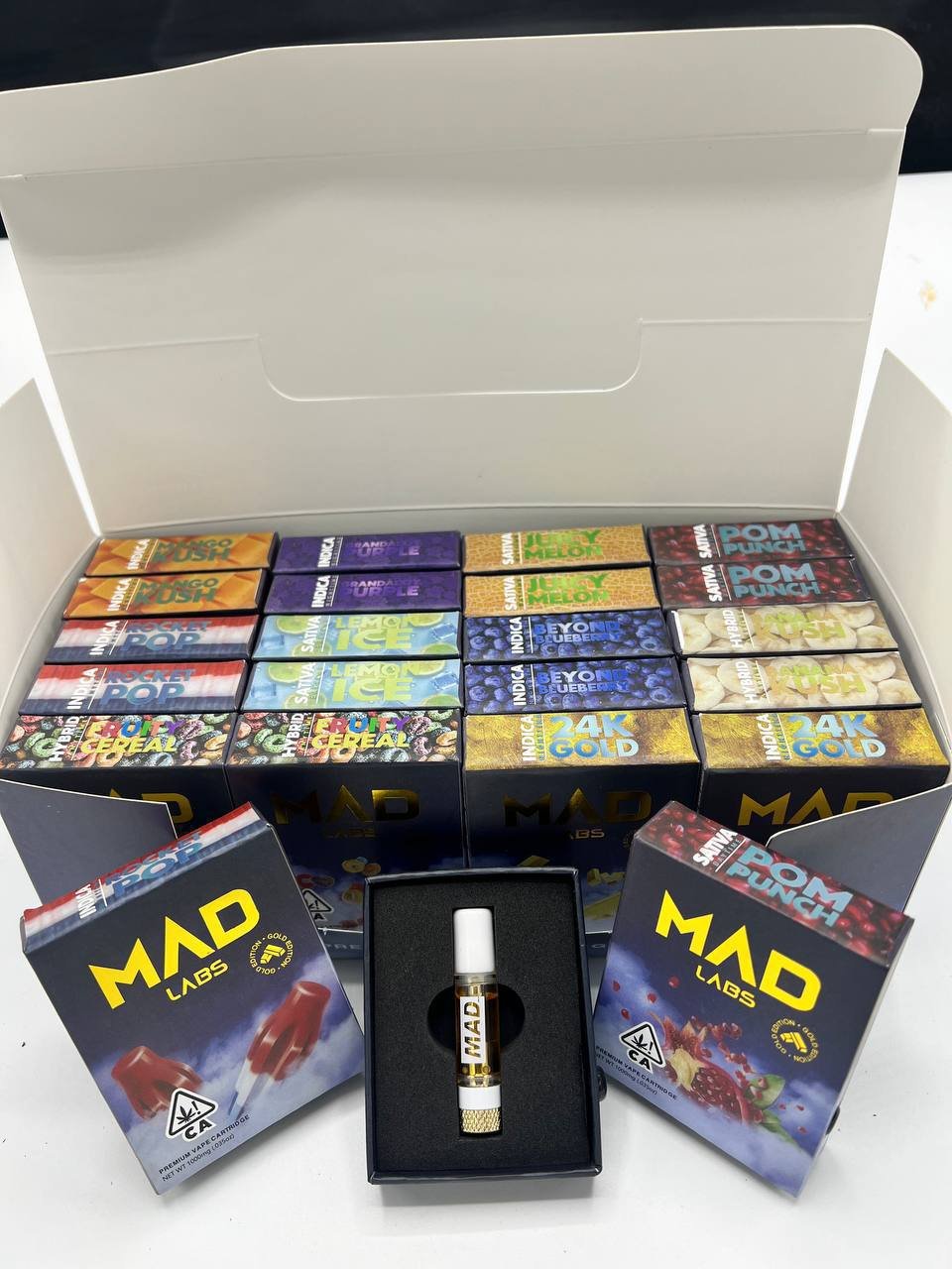 Mad labs carts variety pack 4